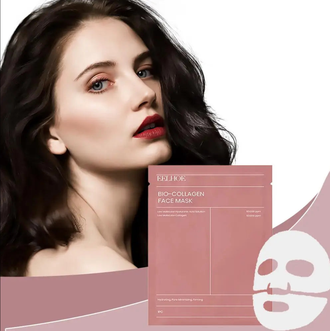 masque de soin au collagène, hydrate et repulpe la peau, améliore l'élasticité de la peau