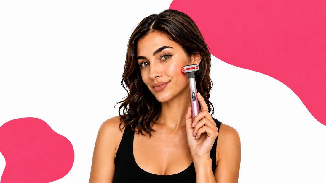 Stress et peau : moment de détente avec l'appareil AYLI LUMINA en main