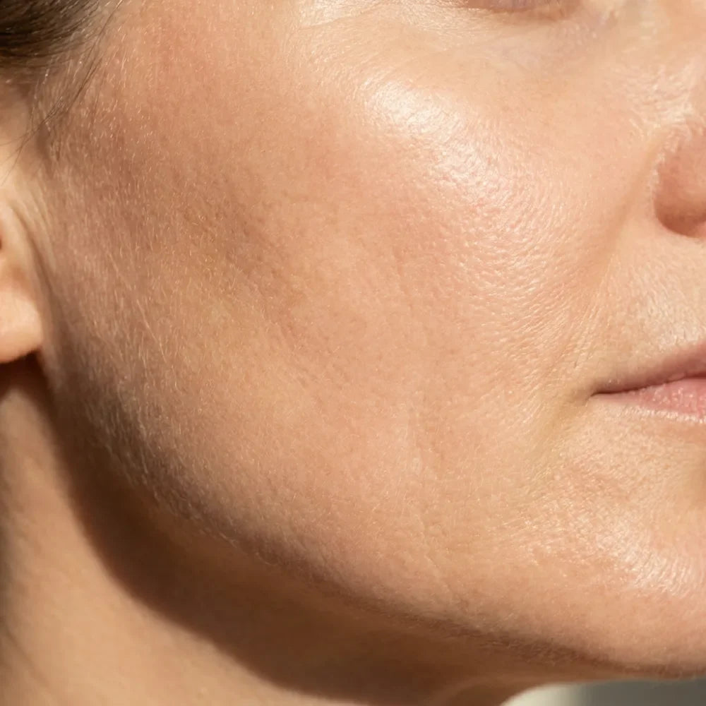 Acide azélaïque : texture de peau lumineuse et uniforme