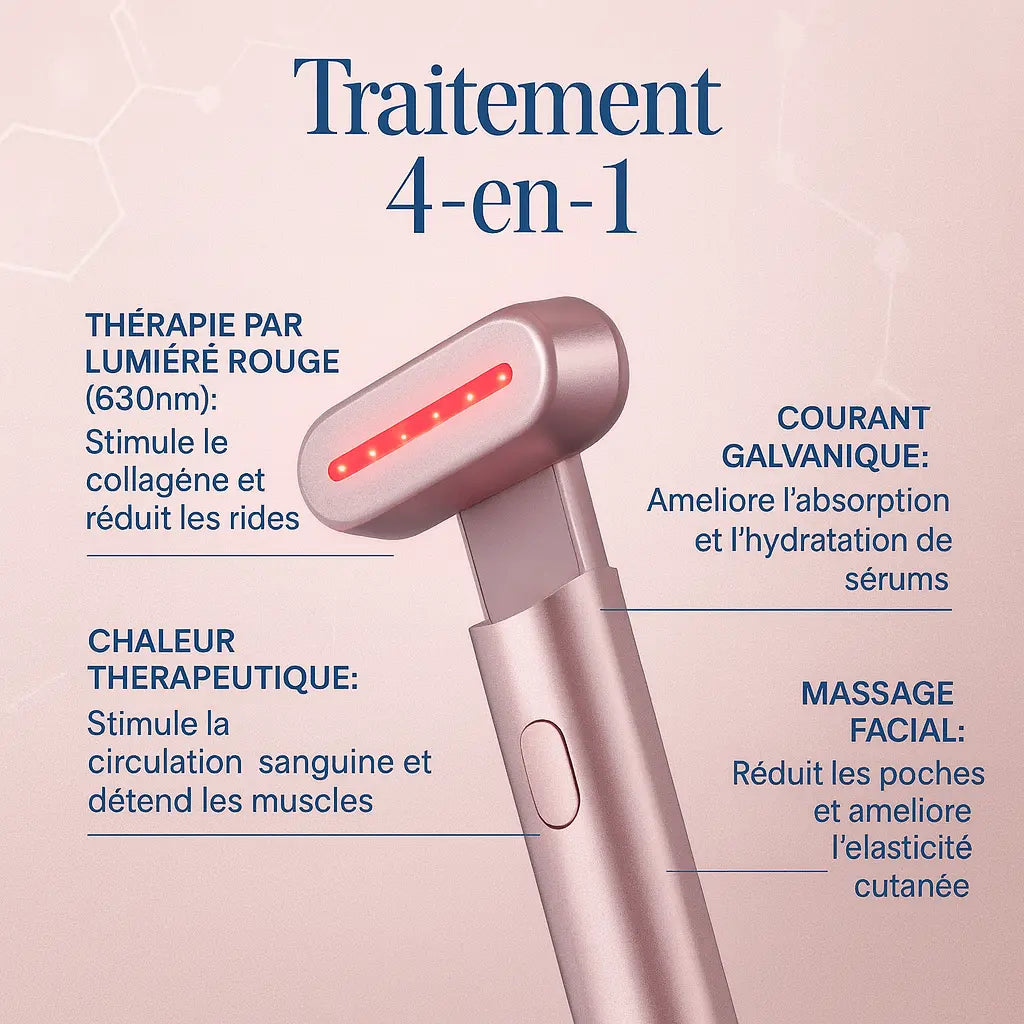 Lumiskin AYLI® Baguette de soin du visage 4 en 1