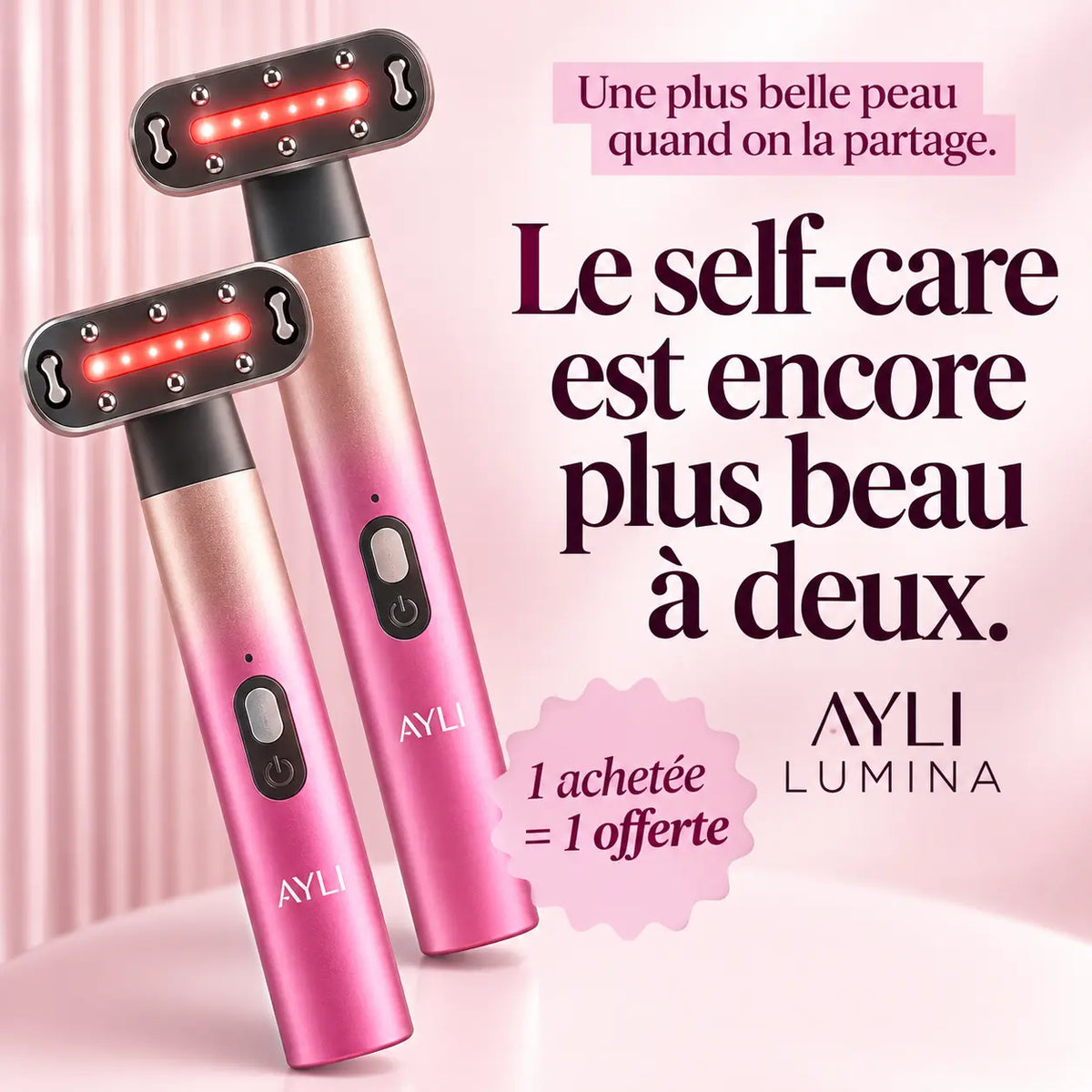 Offre AYLI LUMINA : 1 achetée, 1 offerte