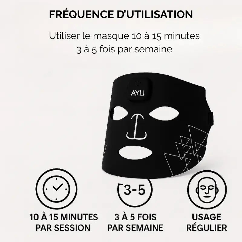 Masque LED Régénérant 7-en-1 AYLI®