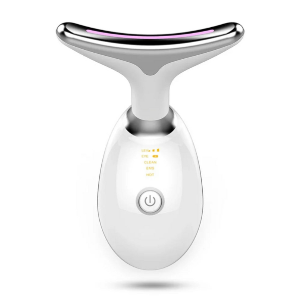 Appareil de Lift Facial EMS avec LED - Anti-Rides et Double Menton
