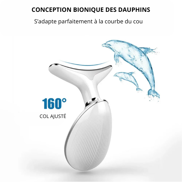 Appareil de Lift Facial EMS avec LED - Anti-Rides et Double Menton
