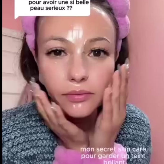 masque de soin au collagène, hydrate, tonifie et repulpe la peau